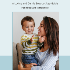 night weaning your older booby monster guide - toddler and mum about to start the process